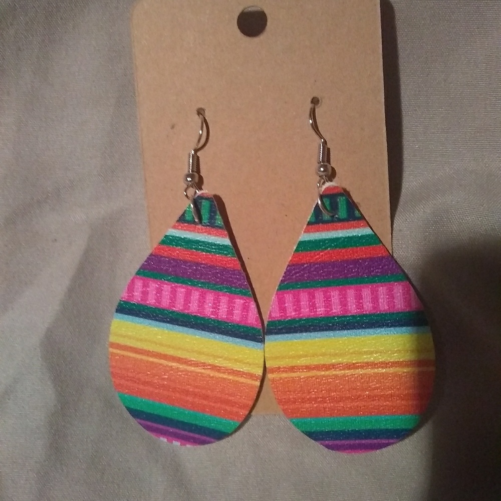 Only Prettier Custom Faux Leather Earrings